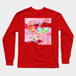 Butterflies and Kisses Long Sleeve T-Shirt